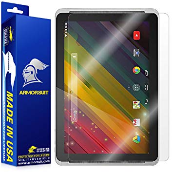 ArmorSuit MilitaryShield - HP 10 Plus 10.1" Screen Protector Anti-Bubble Ultra HD - Extreme Clarity & Touch Responsive with Lifetime Replacements Warranty
