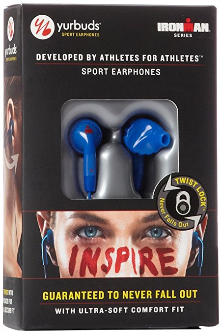 Under Armour yurbuds Ironman Inspire Sport Earphones One Size Fits All Blue