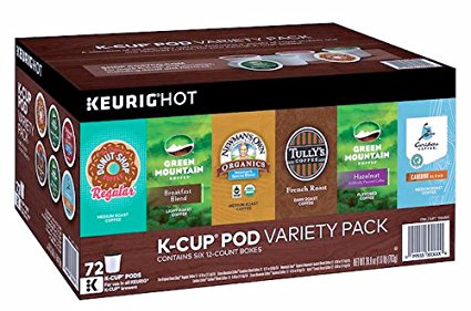 Green Mountain Variety Pack, 72 Count