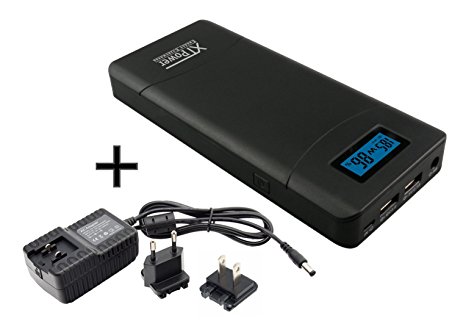 XTPower XT-20000 PowerBank modern DC / USB battery with 20400mAh - 5V USB and exit for 12 to 24V