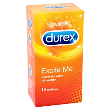 Durex Excite Me Condoms (Pack of 14)