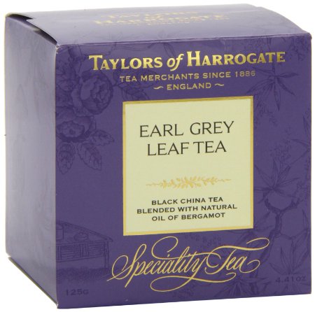 Taylors of Harrogate Earl Grey Leaf Tea, Loose Leaf, 4.41 Ounce Box