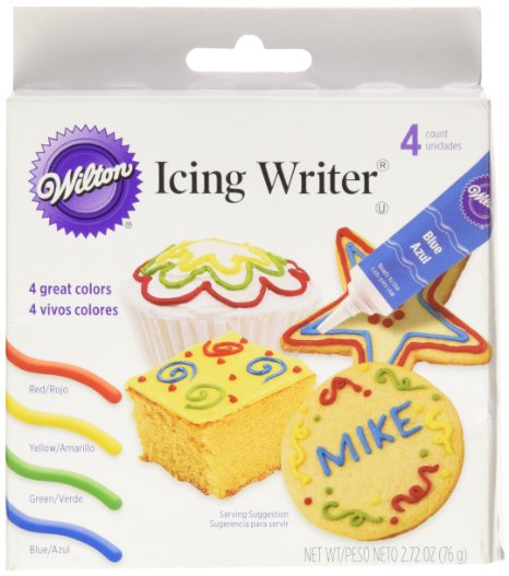 Wilton  704-472 4-Pack Icing Writer Tube