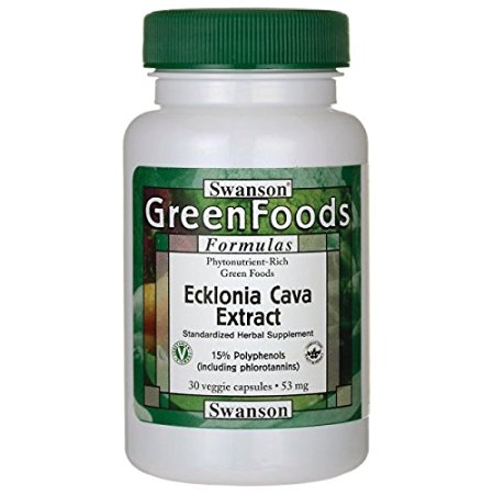Swanson Ecklonia Cava Extract 53 mg 30 Veg Caps
