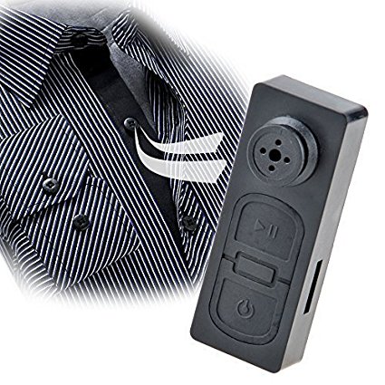 Flashmen Mini Button Pinhole Spy Camera Hidden DVR PC Camcor