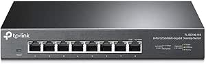 TP-Link TL-SG108-M2 - unmanaged- 8x2.5G, Black