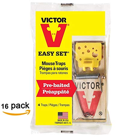 Victor EZ set mouse trap (Pack of 16)