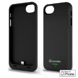 iPhone 5S Battery Case Lenmar Meridian 2300 mAh MFI Approved Slim Extended Battery Charger 100 Additional Battery Life Black