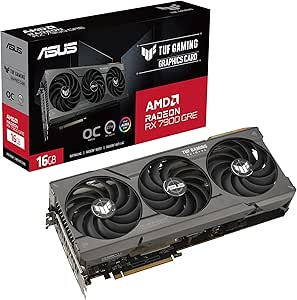 ASUS TUF Gaming Radeon™ RX 7900 GRE OC Edition 16GB GDDR6 Graphics Card (PCIe 4.0, HDMI 2.1, DisplayPort 2.1)