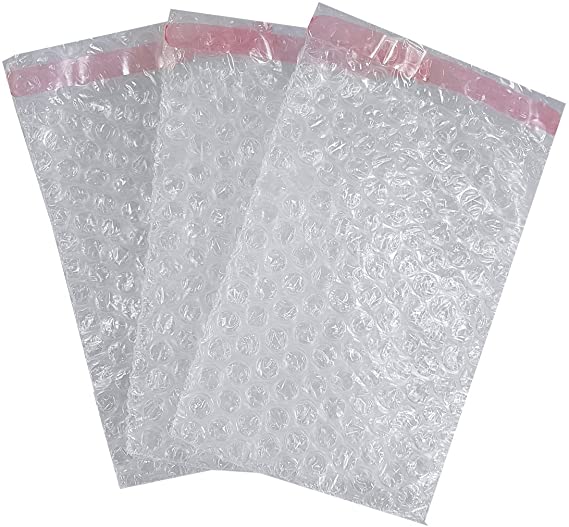 Triplast BB1 100 X 135"Clear Bubble Wrap" Pouch Bag (Pack of 50)