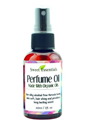 Cherry Vanilla | Fragrance / Perfume Oil | 2oz Made with Organic Oils - Spray on Perfume Oil - Alcohol & Preservative Free