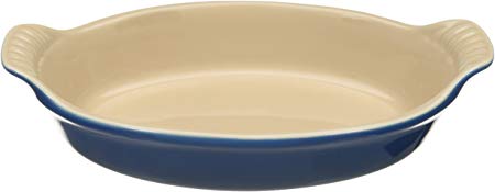 Le Creuset Heritage Stoneware 24-Ounce Oval Au Gratin Dish, Marseille