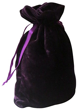 Tarot Bags: Purple Luxury Velvet 6" X 9"