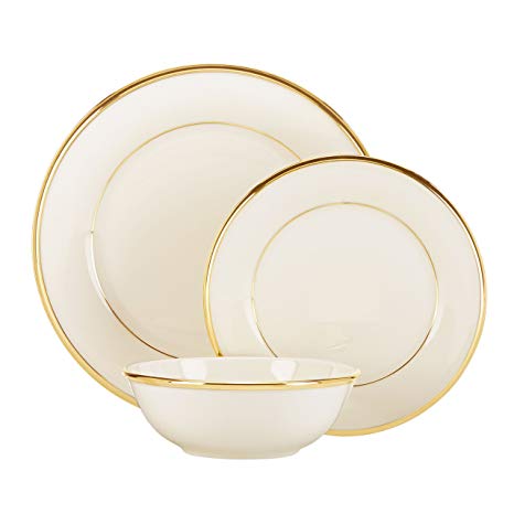 Lenox Eternal 3-Piece Place Setting, Ivory