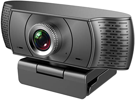 HD 1080P Web Camera (30fps), Plug & Play USB Webcam with Built-in Microphone, Computer Webcams for PC MAC Laptop Desktop, Stream Web Camera for Skype,YouTube, Live Broadcast Video Conference