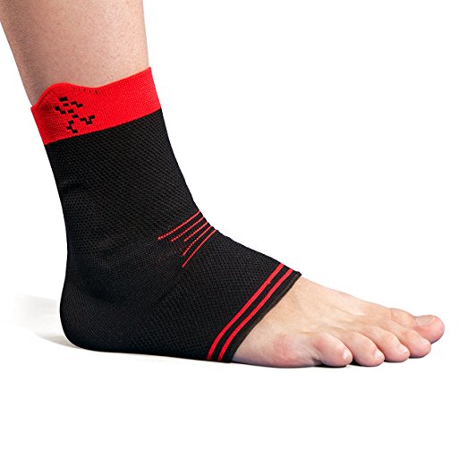 Ankle Brace Support Sleeve for Post Surgery Treatment, Swelling reduction, Pain Relief, Ankle Stabilizing and Compression, Single Wrap by Ultra Flex Athletics