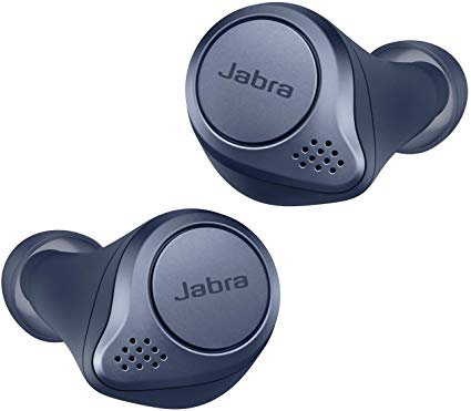 Jabra Elite Active 75t Earbuds – Alexa Enabled, True Wireless Earbuds with Charging Case, Navy