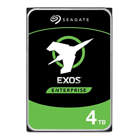 Seagate Exos 4TB Internal Hard Drive Enterprise HDD – 3.5 Inch 6Gb/s 7200 RPM 128MB Cache for Enterprise, Data Center – Frustration Free Packaging (ST4000NM0035)