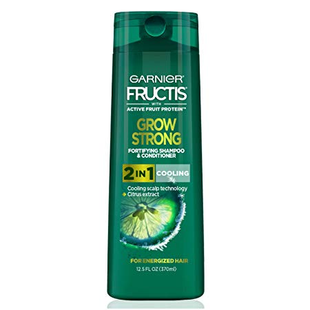 Garnier Hair Care Fructis Grow Strong Cooling 2-in-1 Shampoo and Conditioner for Men, 12.5 Fl Oz