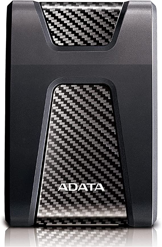 ADATA HD650 4TB USB 3.1 Shock-Resistant External Hard Drive, Black (AHD650-4TU31-CBK)