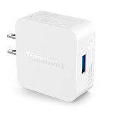 Tronsmart 18W Turbo Wall Charger Fast Charger with Quick Charge 20 Technology for Galaxy S6 Edge Plus S6 Sony Z5 and More White