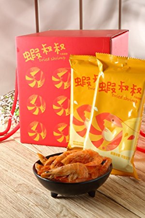 Uncle Shrimp - Dried Shrimp Snacks in a Gift Box (10 pack)