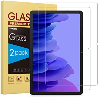 SPARIN [2pack] Screen Protector Compatible with Samsung Galaxy Tab A7 2020 10.4 inch, with S Pen Compatible, Installation Tool Included