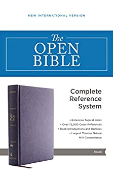 The NIV, Open Bible: Complete Reference System