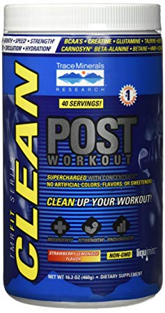 Trace Minerals TMRFIT Series Postworkout Canister Supplement, 16.2 Ounce