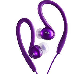 JVC HA-EBX5-V-E Splash Proof Sports Headphone - Violet