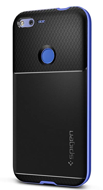 Spigen [Neo Hybrid] [Blue] Case for Goolge Pixel XL, Bumper Style Premium Dual Layer Protective Cover for Google Pixel XL (2016)