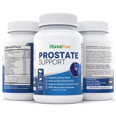 Saw Palmetto Prostate Supplement for Prostate Health for Men The Best Prostate Formula That Really Works with Saw Palmetto B Complex Nettle Root Nettle Leaf Super Prostate Formula for Men