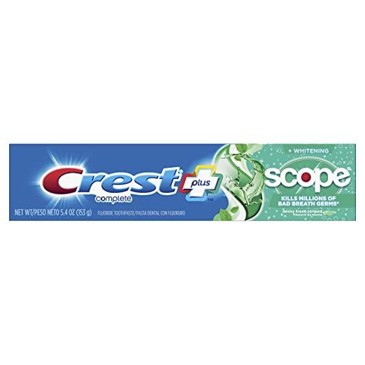 Crest   Scope Complete Whitening Toothpaste Minty Fresh oz, Mint, 5.4 Ounce