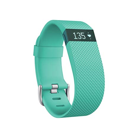 Fitbit Charge HR Wireless Activity Wristband, Large (6.2 - 7.6 Inch)