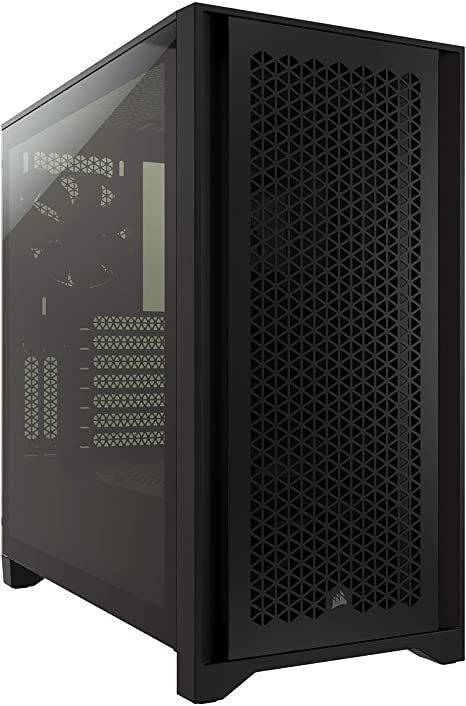 Corsair 4000D Airflow Tempered Glass Mid-Tower ATX PC Case - Black, CC-9011200-WW