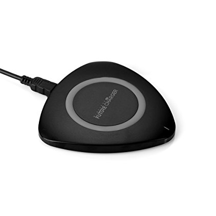 FutureCharger Wireless Charger Ultra-Slim Qi Wireless Charging Pad for iPhone 8 / 8 Plus, iPhone X, Nexus 5 / 6 / 7 Galaxy S8/ S8 / S7 / S7 edge / S6 edge
