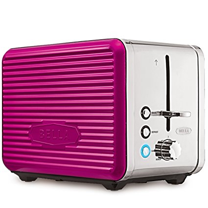 Bella Linea Collection 2-Slice Toaster, Pink