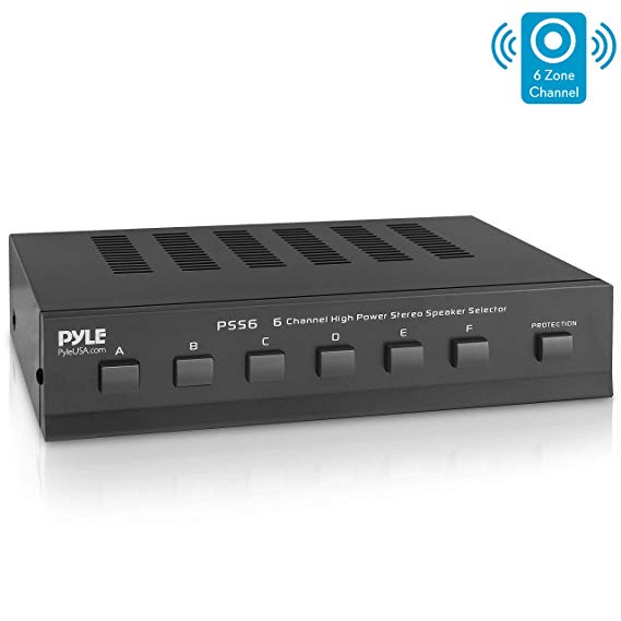 Pyle-Home PSS6 6-Channel High Power Stereo Speaker Selector