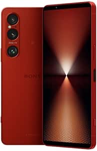 Sony Xperia 1 VI XQ-EC72 5G Dual 256GB 12GB RAM Factory Unlocked (GSM Only | No CDMA – not Compatible with Verizon/Sprint) Global Version Smartphone – Scarlet | Limited Edition, Red