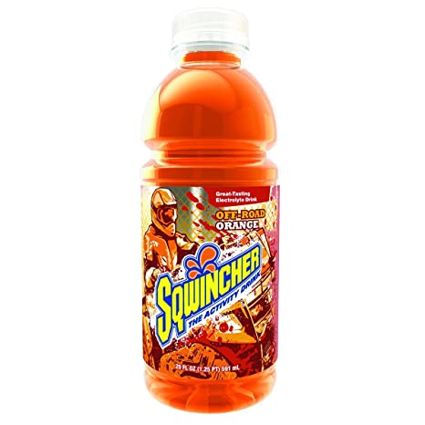 Sqwincher Activity Drink, Orange, 20 oz (Case of 24)