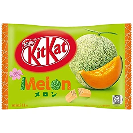 NEW LIMITED Japanese Kit Kat Melon flavor 11 Mini Bar Japan Import