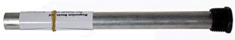 Aqua Pro 69717 9 1/2" Long Lead Free Magnesium Anode Rod with 3/4" Male Pipe Thread (6)