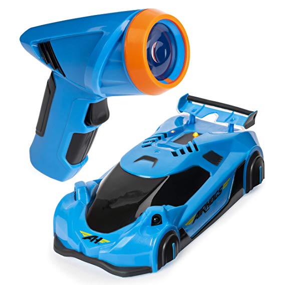 Air Hogs, Zero Gravity Laser-Guided Real Wall Climbing Remote Control Race Car, Blue