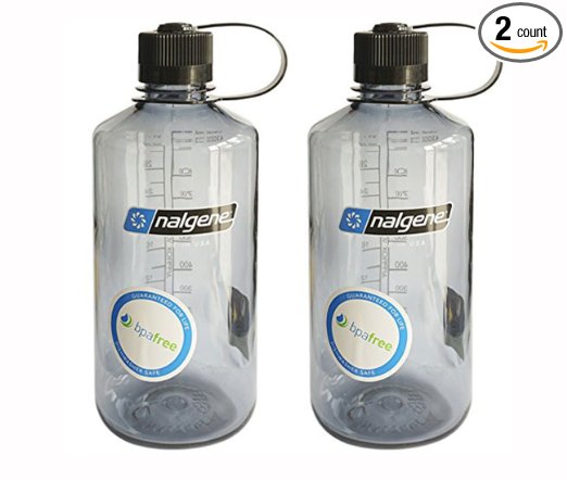 NALGENE Tritan 1-Quart Narrow Mouth BPA-Free Water Bottle