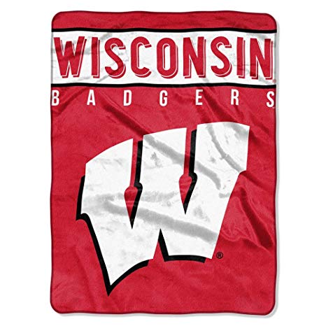 The Northwest Company Officially Licensed NCAA Large, Soft Plush Raschel Throw Blanket, 60"x 80"