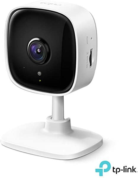 TP-Link Tapo Smart Home Security WiFi Camera, Records in 1080p (Full HD) | Up to 30 ft Night Vision | Up to 128 GB microSD Card Slot | Works w/Alexa and Google (Tapo C100)