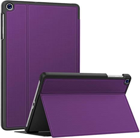 Soke Galaxy Tab A 10.1 Case 2019, Premium Shock Proof Stand Folio Case,Multi- Viewing Angles, Soft TPU Back Cover for Samsung Galaxy Tab A 10.1 inch Tablet [SM-T510/T515/T517],Purple