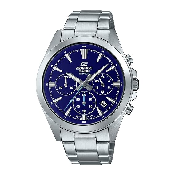 Casio Analog Blue Dial Men's Watch-EFV-630D-2AVUDF