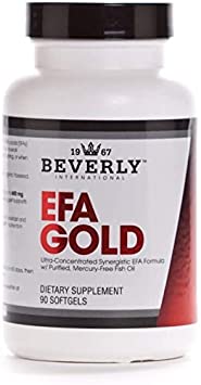 Beverly International EFA Gold, 90 softgel Capsules. When Everyone Else is Taking Fish Oil, The pros are Using This