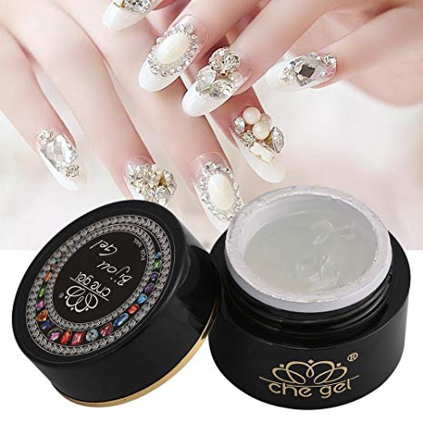 Professional Nail UV Gel Glue Rhinestone Adhesive Thick Accessory Decoration Bling Tools